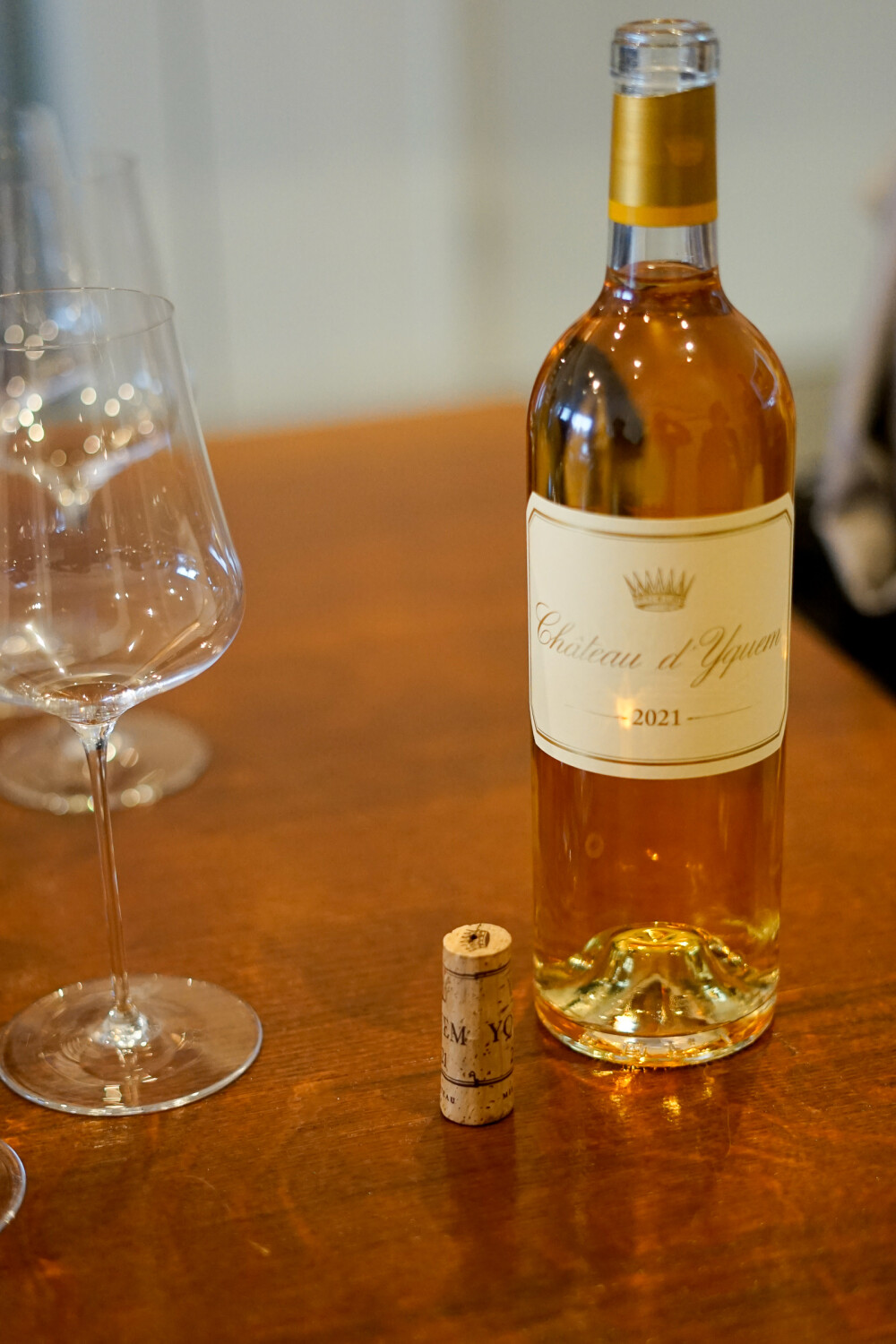 Tasting the new Chateau d'Yquem vintage 2021